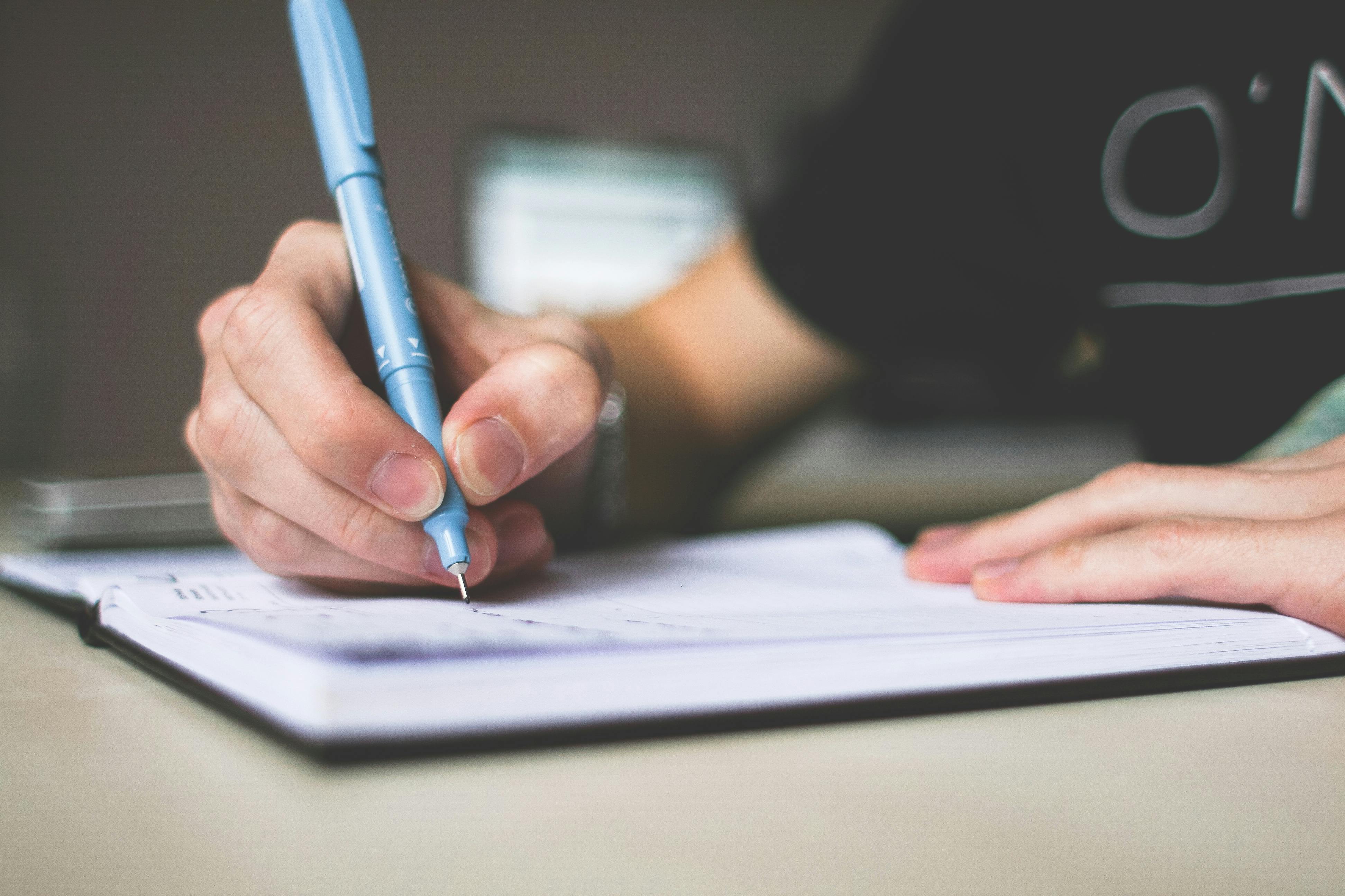 Image of writing