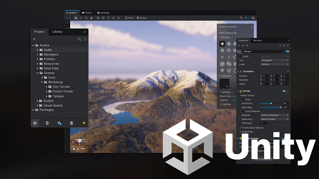 Image of the Unity Engine
